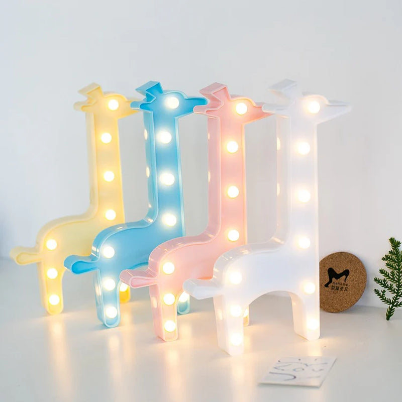 Tall Animal Themed Room Decor Lighting Fixture