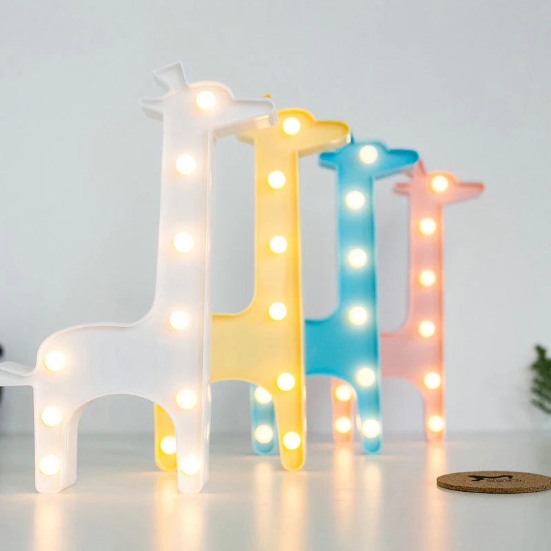 Tall Animal Themed Room Decor Lighting Fixture