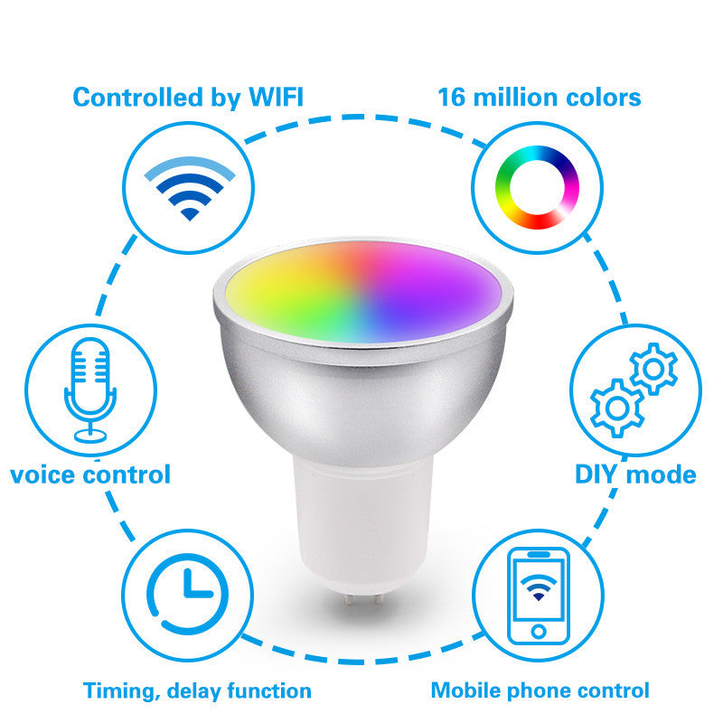 WIFI control RGBWC LED bulb RoomMode