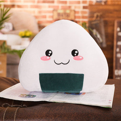 Cartoon Anime Rice Ball Plush Toy Plush Doll Large Sleeping Pillow Ragdoll Doll Children's Day Gift RoomMode