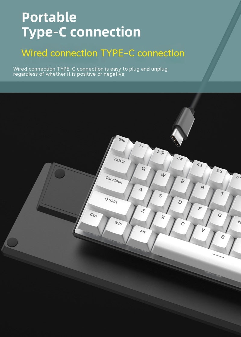 RGB Light-emitting Portable Keypad RoomMode