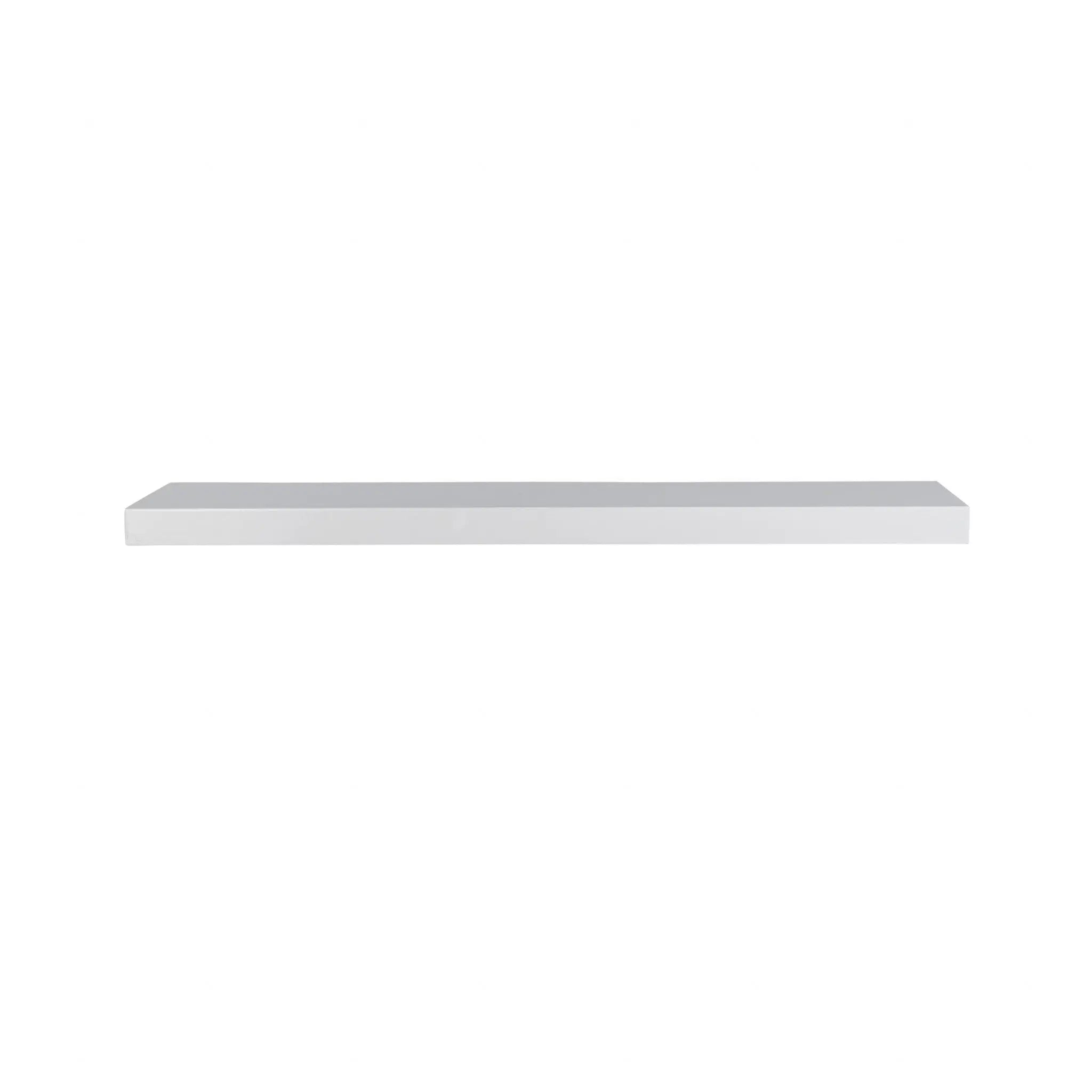 43" White Wooden Wall Mounted Floating Shelf-1