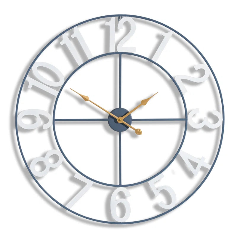 32" Oversized Analog round Decorative Wall Clock