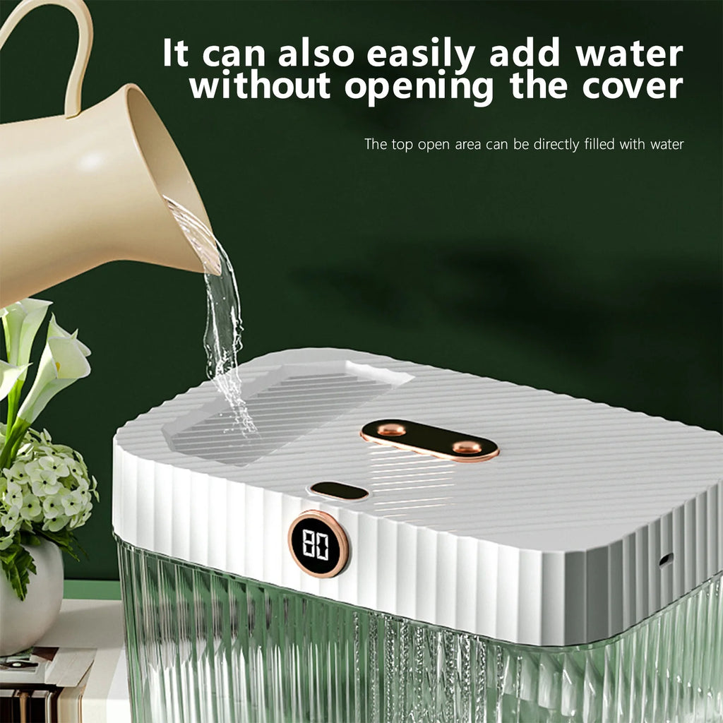 2023 Promotion on Sale, Humidifiers for Bedroom, 5L Cool Mist Humidifiers with Remote Control & Nightlight, Large Capacity Humidifier Auto Shut for Baby Room, Home, Plants