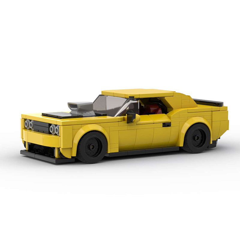 Building Blocks 8 Frames For Racing Car Model Boy RoomMode