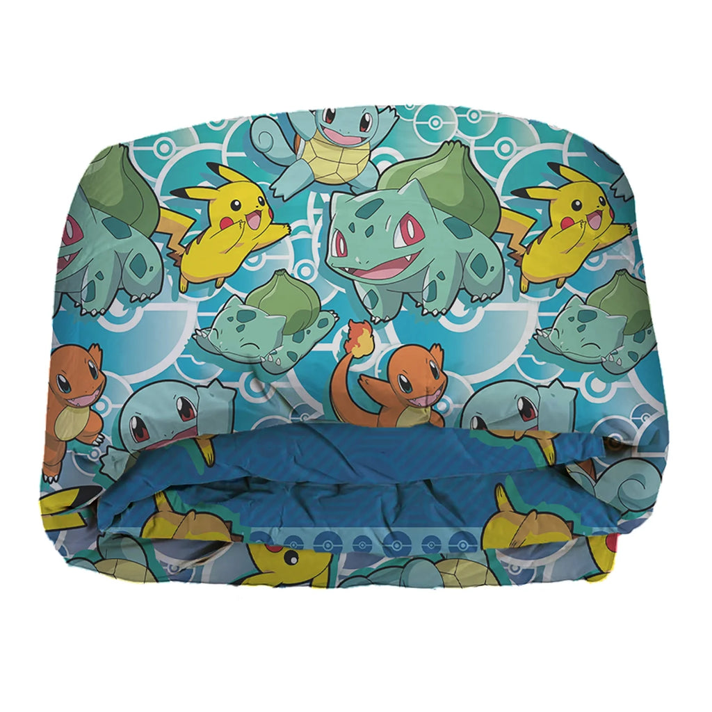 Pokemon 4-Piece Polyester Comforter Bedding Set, Twin