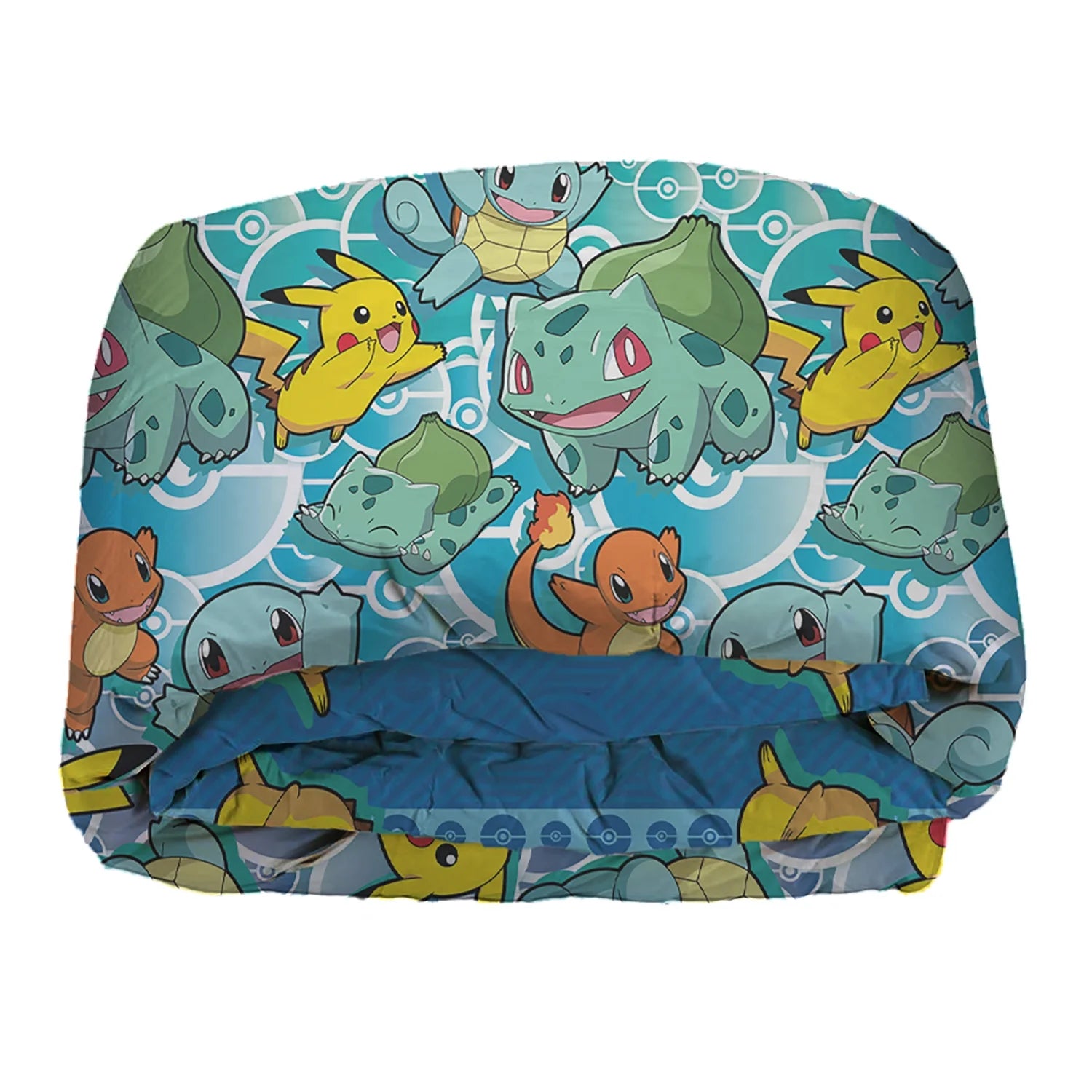 Pokemon 4-Piece Polyester Comforter Bedding Set, Twin