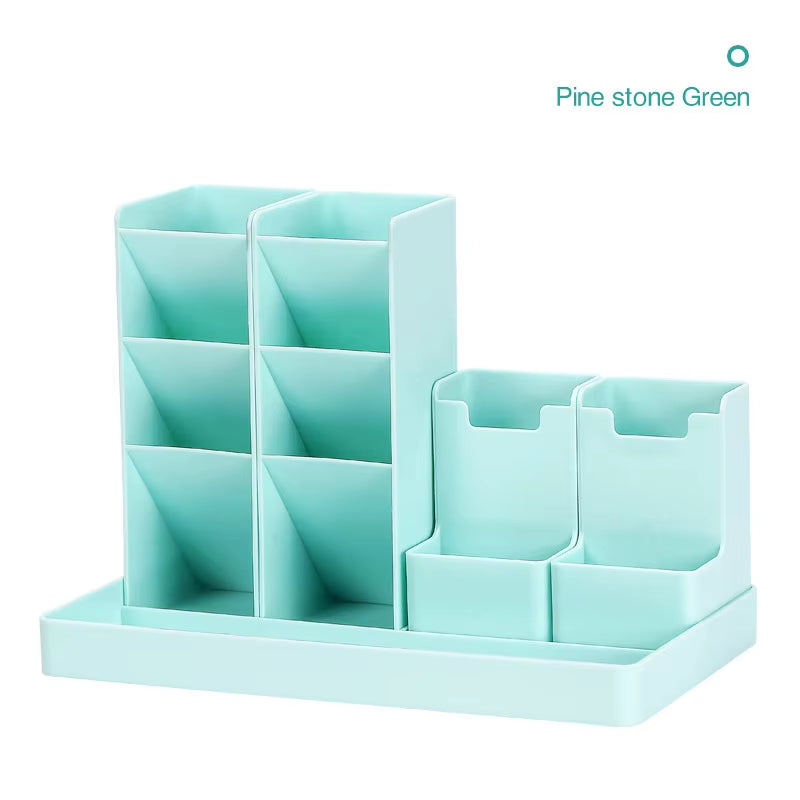 Large Capacity Cute Pen Holder Desk Accessories Pencil Storage Box Desktop Organizer Stand Case School Office Stationery