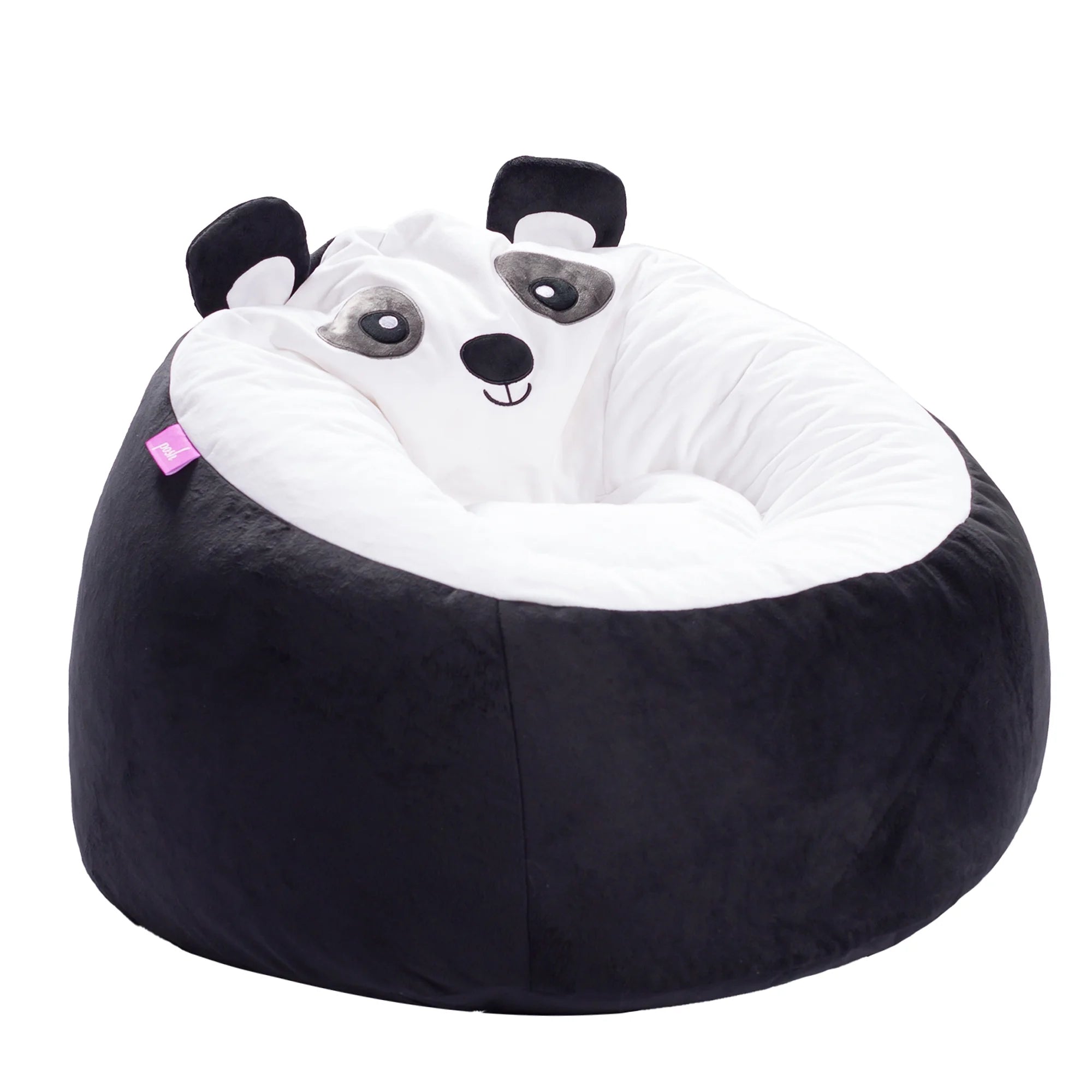 Cute Soft Bean Bag Chair for Kids, Furry, 2.5Ft, Large, Animal - Panda