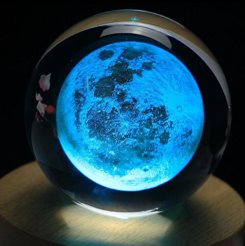 Lunar Sphere 3D Holographic Room Decor Items