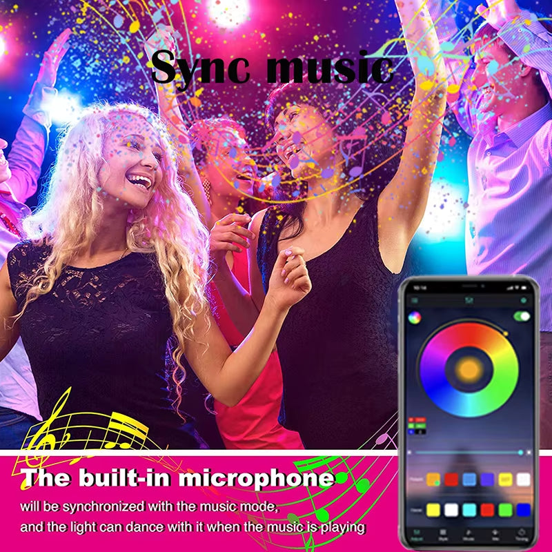 Bluetooth RGB Controler 4Pin DC RGB Led Controller 5V 12V 24V Smart APP Control RGB Led Lights Controller Color Changing