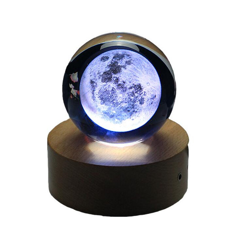 Lunar Sphere 3D Holographic Room Decor Items