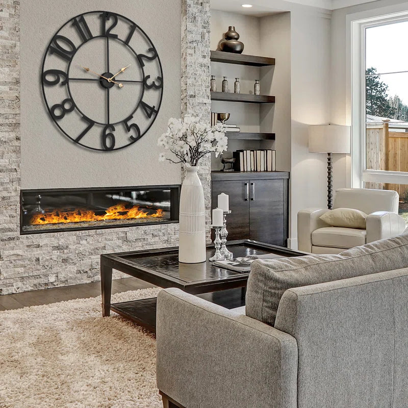 32" Oversized Analog round Decorative Wall Clock