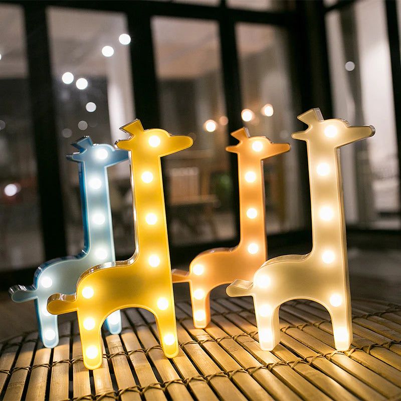 Tall Animal Themed Room Decor Lighting Fixture
