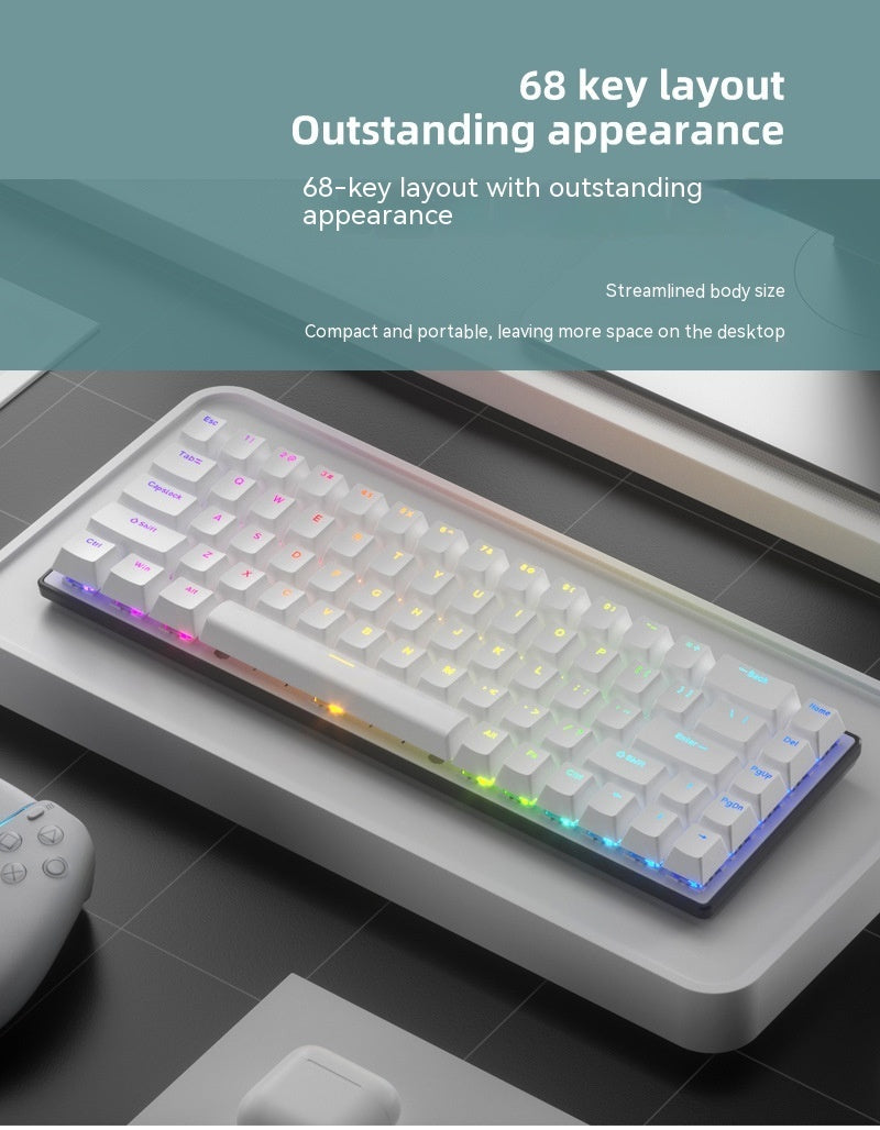 RGB Light-emitting Portable Keypad RoomMode