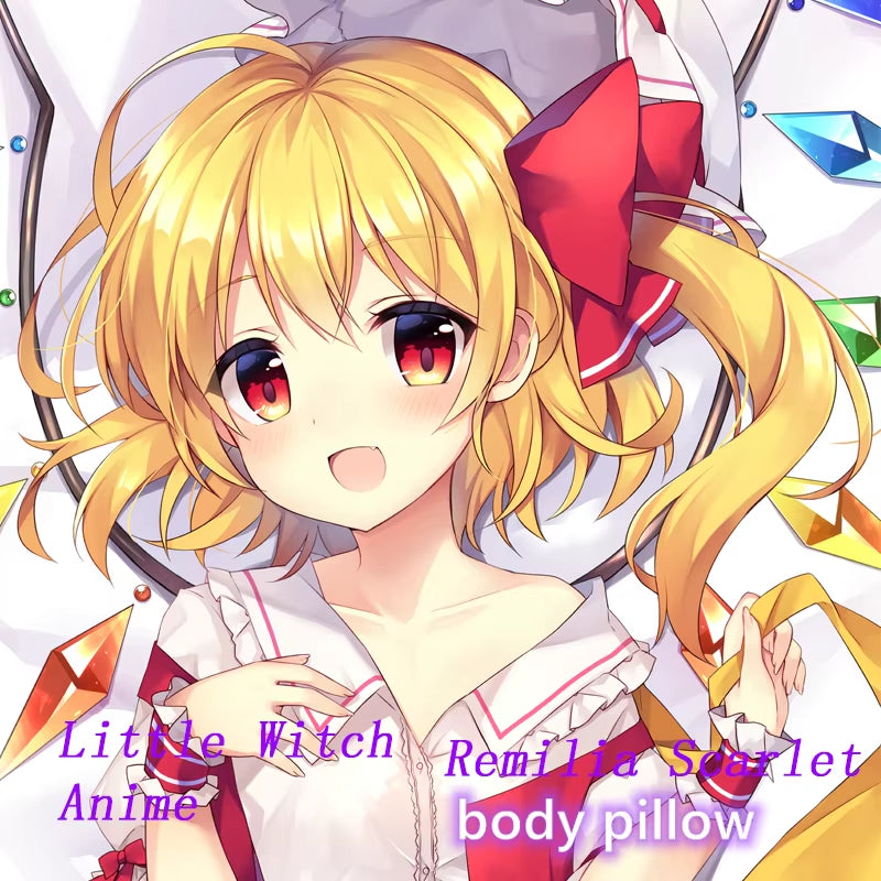 Dakimakura Anime Furandōru Sukāretto、Flandre Scarlet（Touhou Project） Double-Sided Print Life-Size Body Pillow Cover