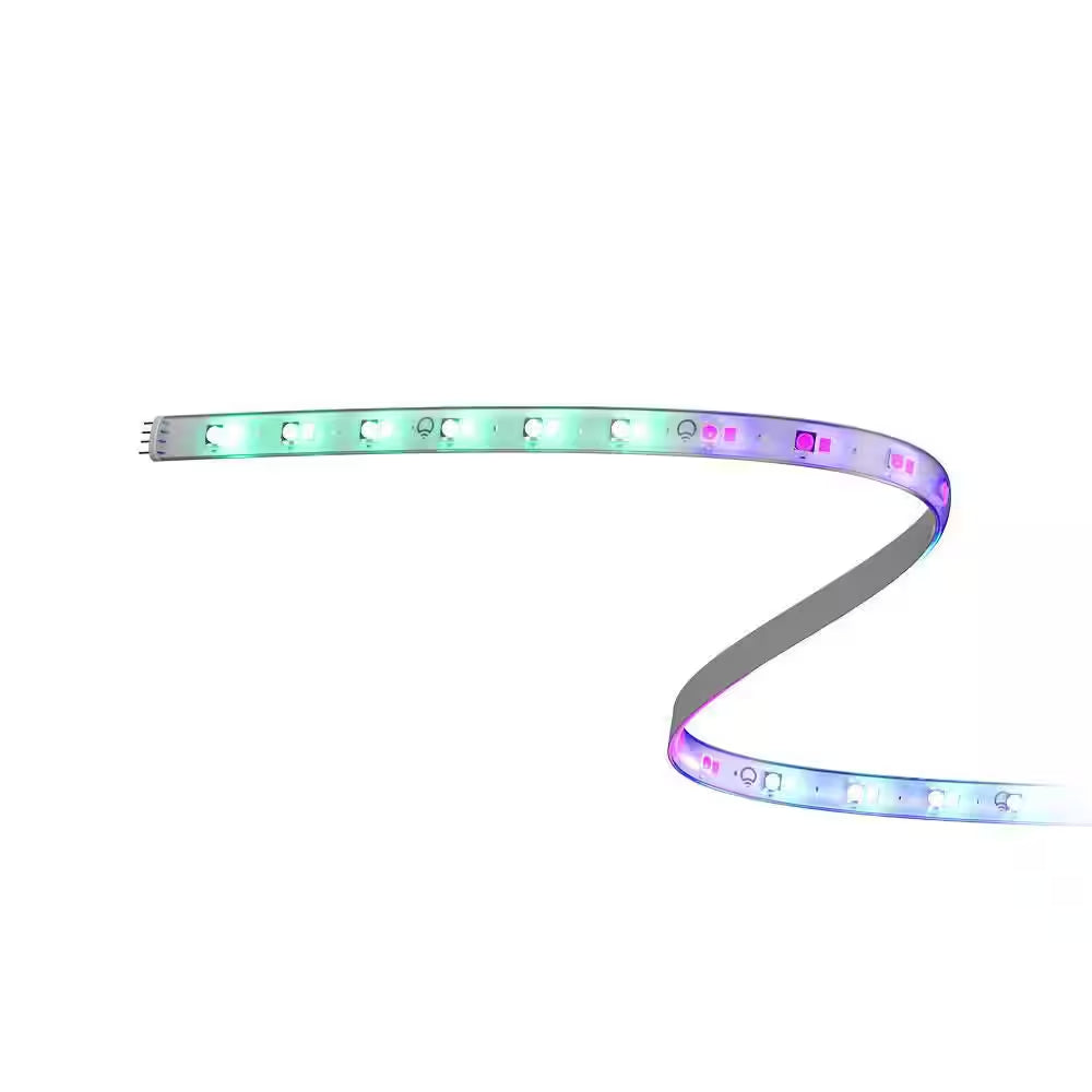 40 In. Smart Multi-Color RGB+W Wi-Fi LED Strip Light Extension, Works with Alexa/Hey Google/Homekit/Siri