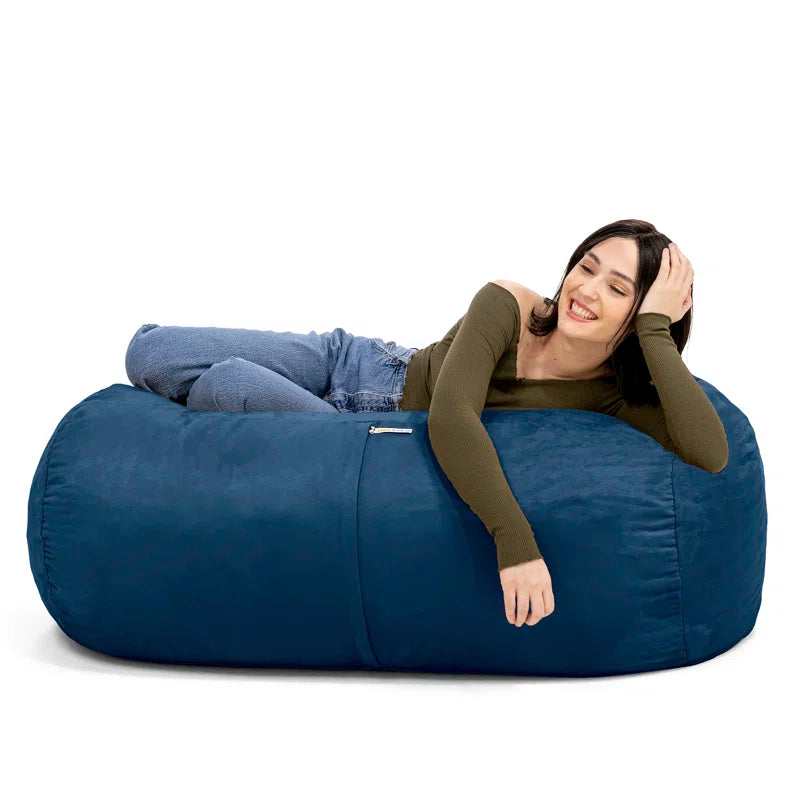 Jr. Bean Bags Microfiber / Microsuede Bean Bag Chair & Lounger