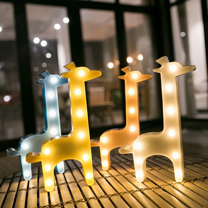 Tall Animal Themed Room Decor Lighting Fixture