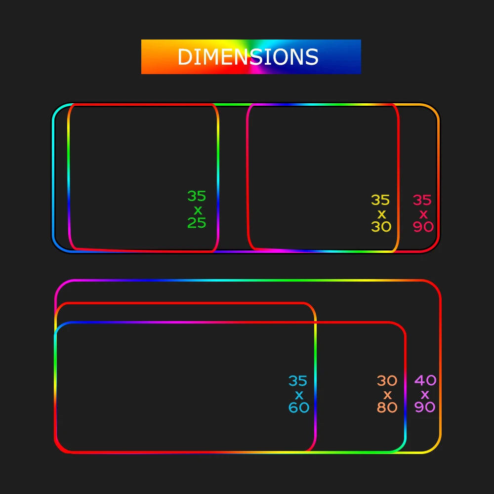 Anime High School DXD Mouse Pad RGB Anime Keyboard LED Carpet Gloway Mesa with USB Backlight Game Room Accessories Pad PC XXL