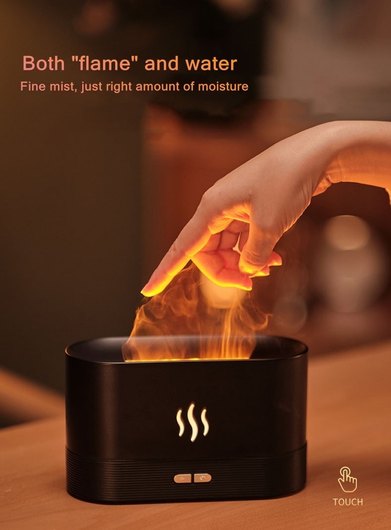 Ultrasonic Usb Fire Essential Oil Aroma Diffuser DC-THE CEO